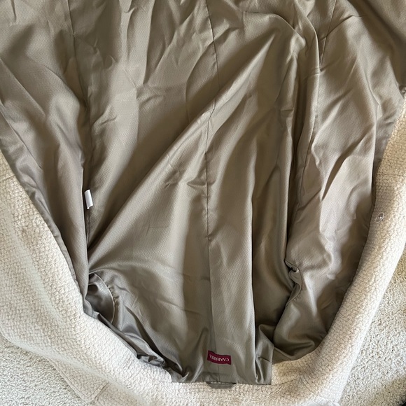 Color block coat. Size 6/S. Straight fit. Knee length. European brand. - Picture 9 of 10